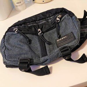 Diesel Unisex Funnypack / Messenger Bag/BlueDenim